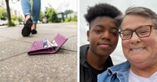 Une retraitée se lie d'amitié avec un jeune homme de 19 ans qui a fait du chemin pour lui rendre son portefeuille égaré