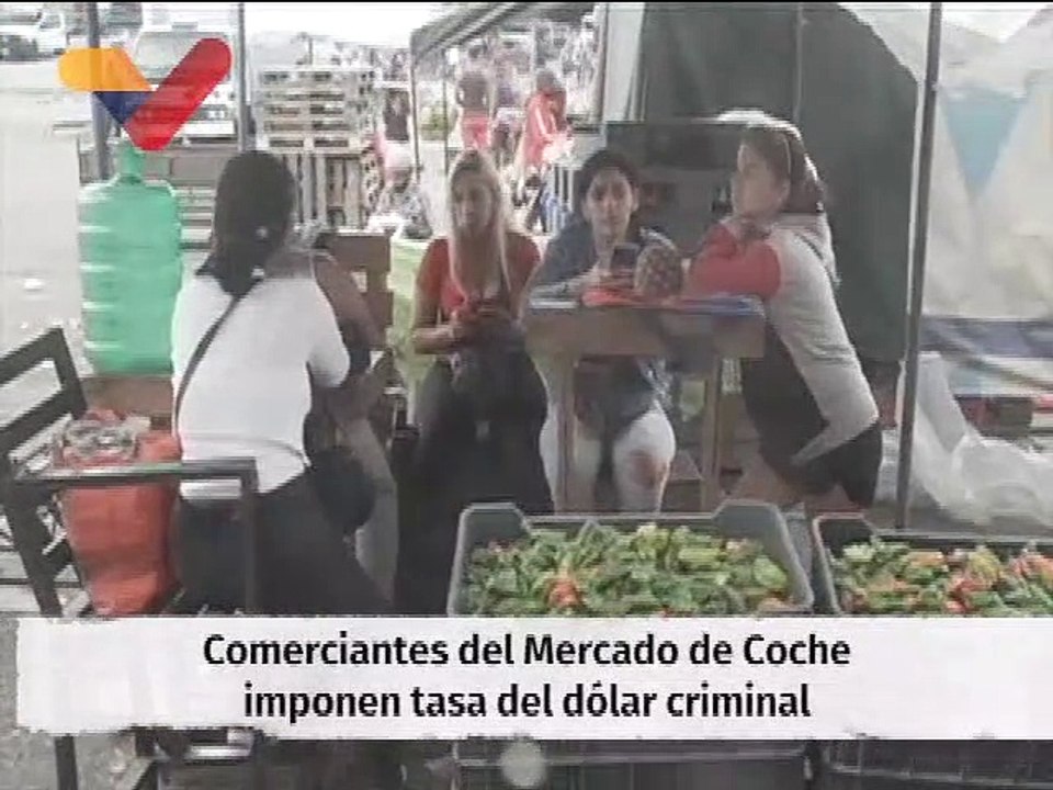 Investigación | Comerciantes del Mercado de Coche imponen tasa del dólar criminal