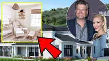Leaked special room in Gwen Stefani and Blake Shelton's $13M family mansion. It's the new baby's?