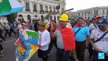 Comunidades indígenas encabezan las protestas en contra de Boluarte en Lima
