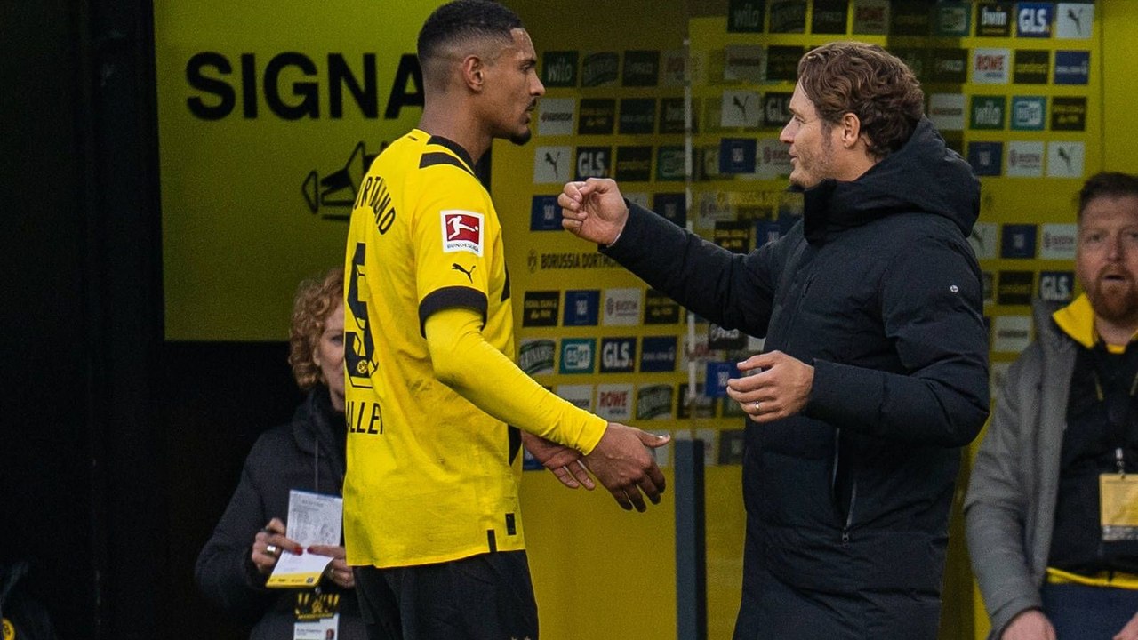 Terzic über Hallers emotionale Torpremiere: 'Viel zu spät'