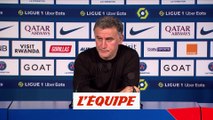 Galtier : «Un match plein» - Foot - L1 - PSG