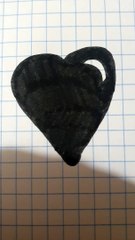 cuore nero disegno