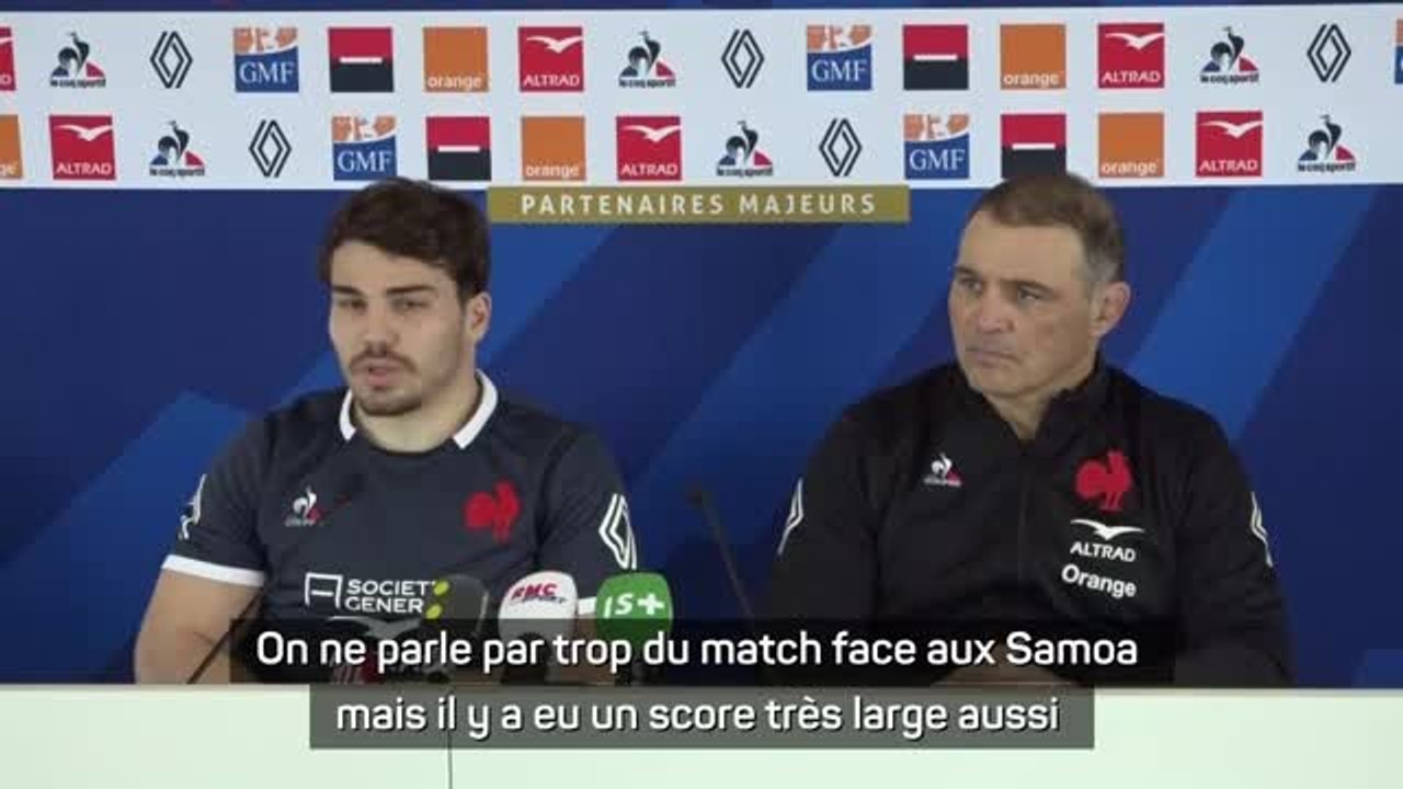 Six nations - Dupont : "L'Italie, une équipe plus que dangereuse"
