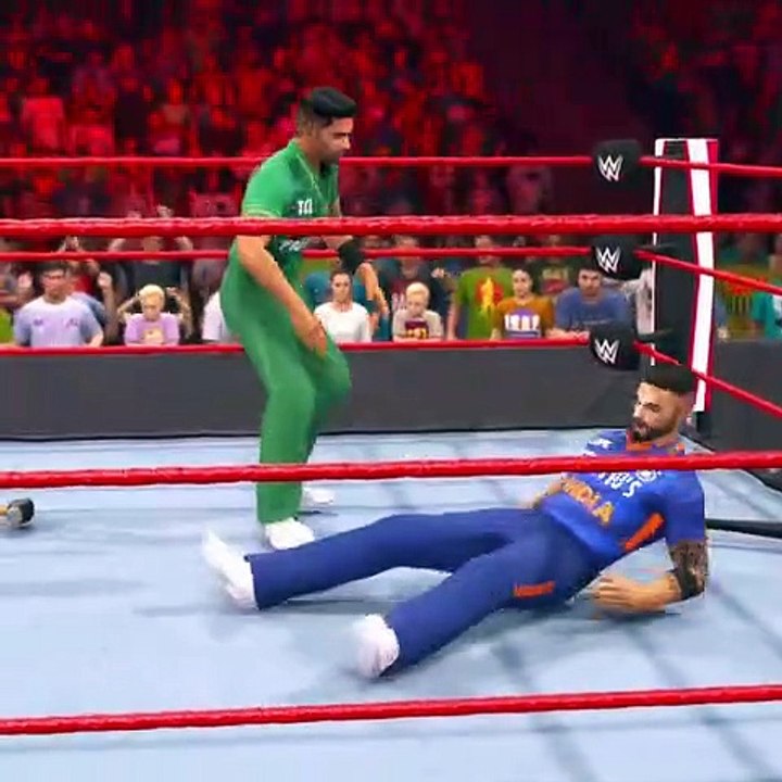 India Vs Pakistan funny wrestling match