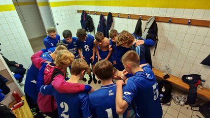 U16 match à Colmé cri de victoire