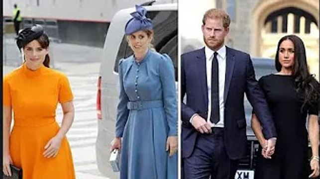Il principe Harry e Meghan Markle saranno trattati come Beatrice ed Eugenie a Palace