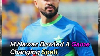 Game Changing Spell By Mohammad Nawaz | Pakistan vs New Zealand