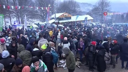 Dondurucu soğukta Haluk Levent'ten yürekleri ısıtan hareket