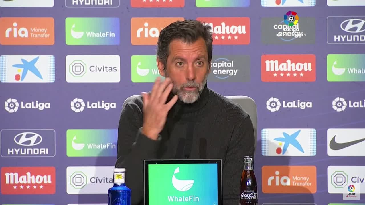 Rueda de prensa de Quique Sánchez Flores, Atlético vs. Getafe jornada 20 LaLiga Santander