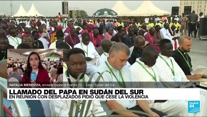 Informe desde Juba: Francisco hace llamado al cese de violencia