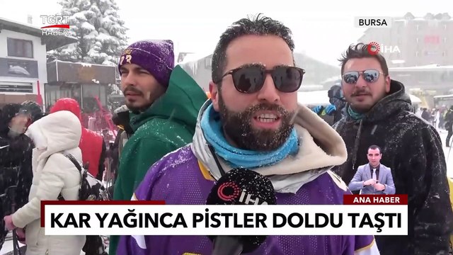 Kış Turizmi Başladı Pistler Doldu Taştı: Kar Kalınlığı 70 Santimetreye Ulaştı-Ferhat Ünlü TGRT Haber