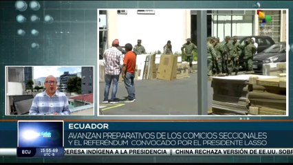 下载视频: Ecuador: Avanzan preparativos de comicios seccionales y referéndum