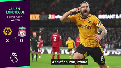 Lopetegui praises players for 'big effort' in Liverpool win