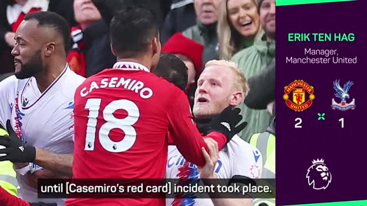 Ten Hag praises Manchester United's team spirit...