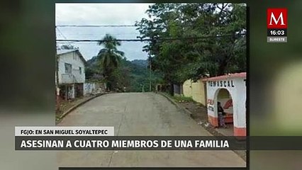 Video herunterladen: Civiles armados irrumpen en casa de Oaxaca y asesinan a 4 integrantes de una familia