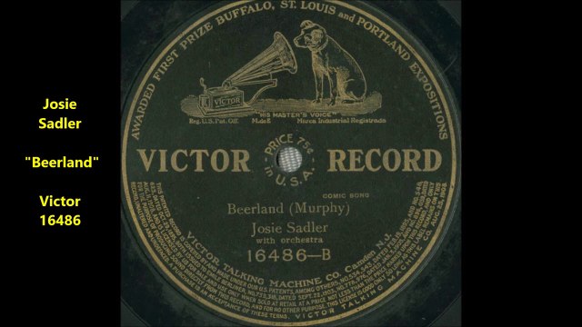 Josie Sadler - Beerland (1909)