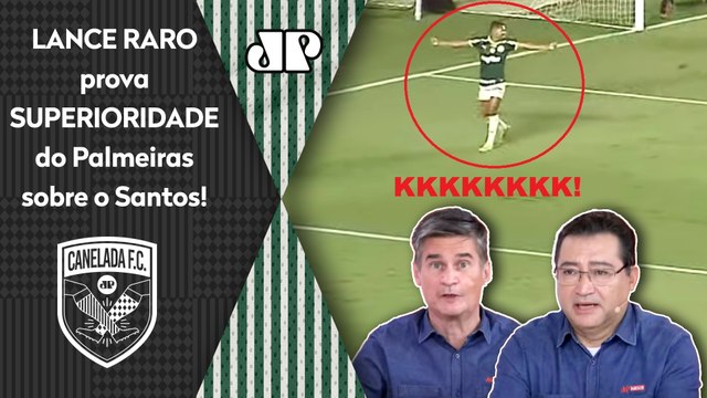 Gente, OLHA ISSO! O Palmeiras... LANCE RARO chama a atenção e PROVA SUPERIORIDADE contra o Santos