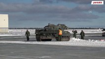 Leopard 2 tankı Ukrayna yolunda