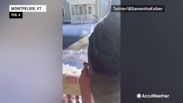 Vermont man gives the boiling water trick a try