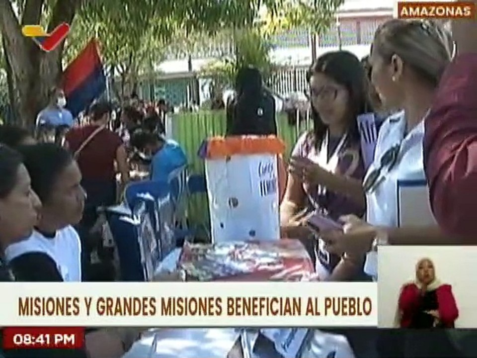 Misiones y Grandes Misiones favorecen a comunidades en condición de vulnerabilidad en Amazonas