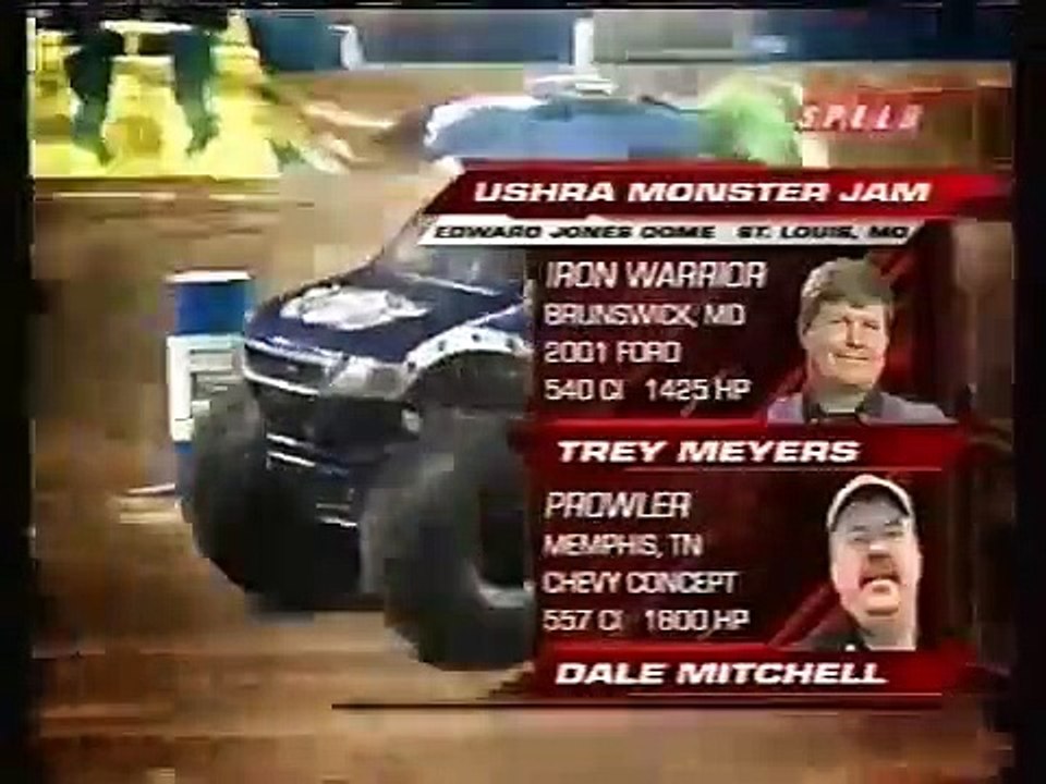 2007 USHRA Monster Trucks - St. Louis MI Racing Part 1