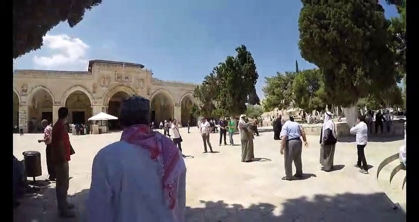 Masjid Al Aqsa from Israel Jerusalem