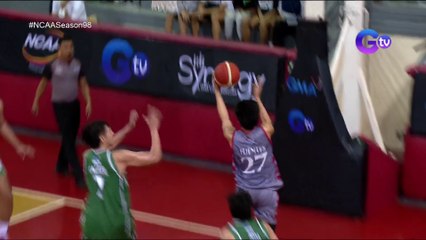 Fuentes over Gagate! #NCAASeason98