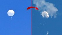 Savaş çanları çalıyor! ABD casus balonu süpersonik füzeyle vurdu, Çin'den misilleme çağrısı geldi
