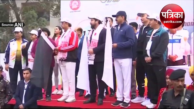 असम:खेल गतिविधियों को सशक्त बनाने के लिए हाफ मैराथन रवाना, देखें वीडियो