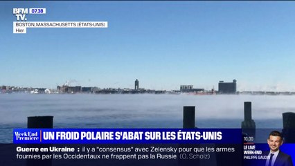 Jusqu'à -40°C: le froid polaire s'abat sur tout le nord-est du continent américain