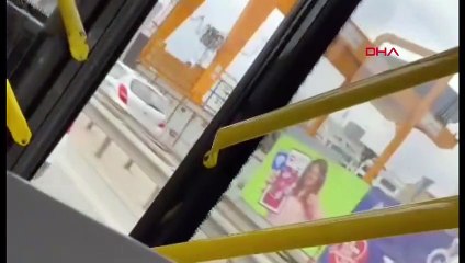 Ataşehir’de İETT şoförüne silahlı tehdit!