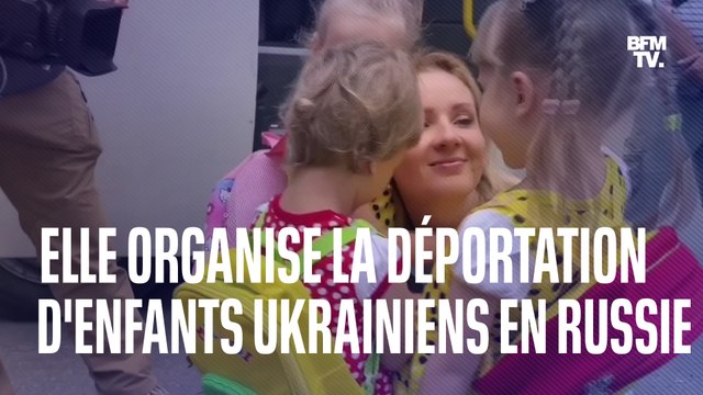 Maria Lvova Belova, surnommée Bloody Mary , organise la déportation d'enfants ukrainiens vers la Russie