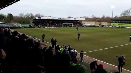Forest Green Rovers v Peterborough - Duncan Ferguson’s first home match
