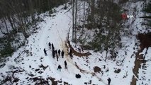 Zonguldak Kent Ormanı kış mevsimlerinde vatandaşların uğrak adresi oldu