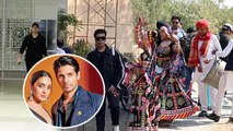 Sidharth Malhotra Kiara Advani Wedding में Guest Welcome Rajasthani Dance के साथ हुआ, Video Viral