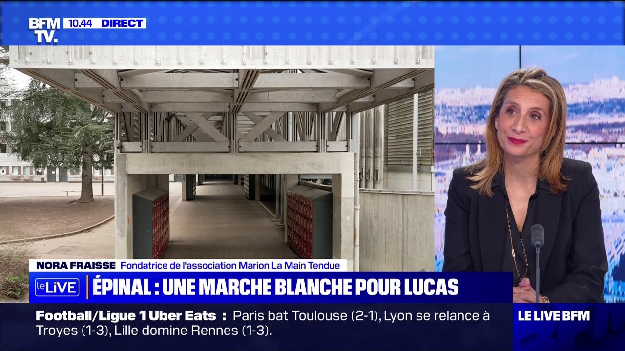 Lutte contre le harcèlement scolaire: "Il faut des moyens humains", selon Nora Fraisse, fondatrice de l'association Marion La Main Tendue