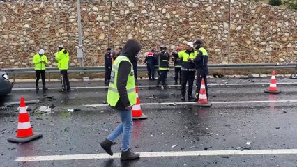 Bursa'da zincirleme trafik kazası