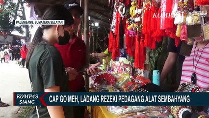 Download Video: Berjualan di Perayaan Cap Go Meh, Pedagang Raup Cuan Jutaan Rupiah