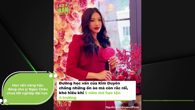 Học vấn nàng hậu đáng chú ý: Ngọc Châu chưa tốt nghiệp đại học | Điện Ảnh Net