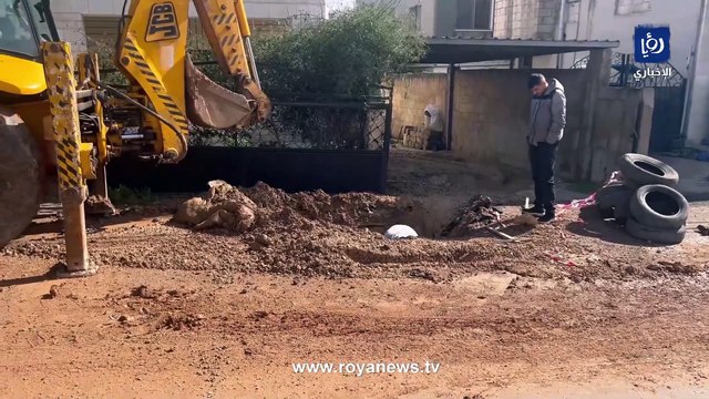 انفجار خط ناقل للمياه في بلدة الصريح