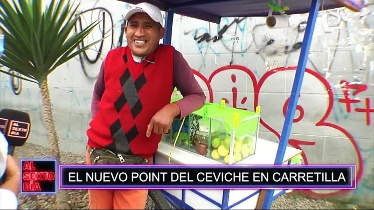Ceviche viral: Conozca el nuevo “point” de nuestro plato bandera en carretilla