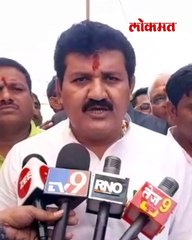 शिंदे गटाचे मंत्री संजय राठोड यांनी देवाकडे घातले 'हे' साकडं