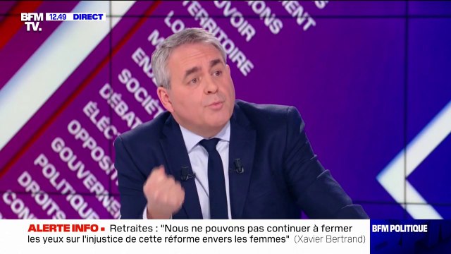 Pénurie de médicaments: Il faut qu'on accepte de payer un peu plus cher les médicaments , affirme Xavier Bertrand