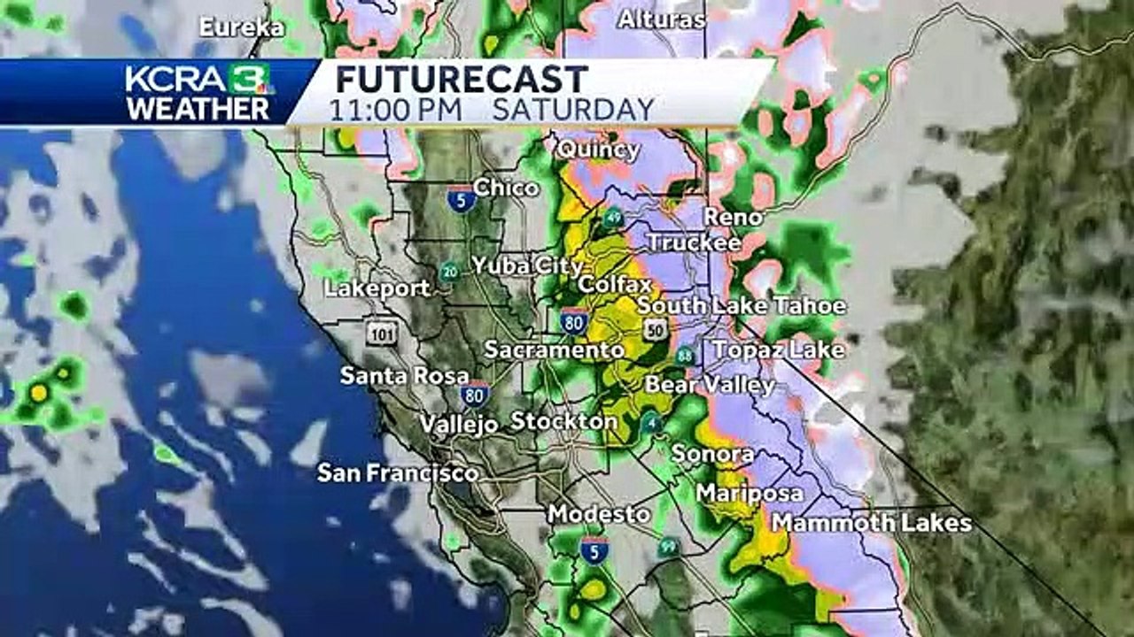 Timing out the weekend rain and snow