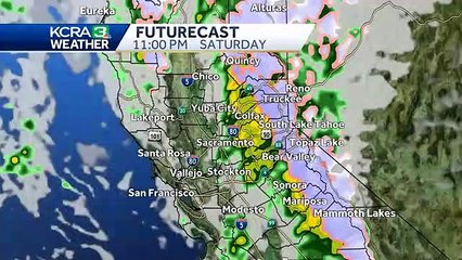 Timing out the weekend rain and snow