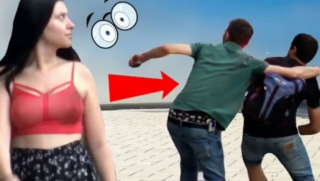 Invisible Object Falling from Building 4 FALL