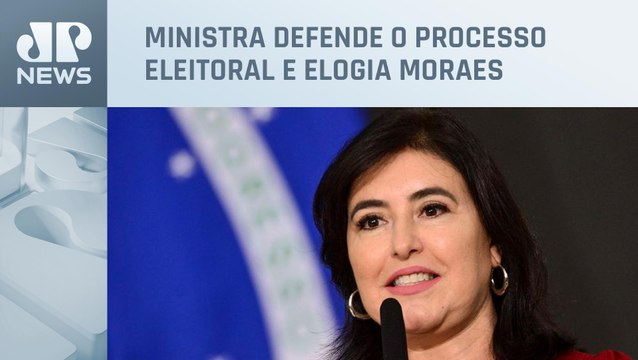 “Vivemos na mais absoluta e plena democracia”, diz Tebet; Trindade analisa