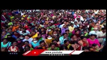 YS Sharmila Satires On CM KCR At Hanmakonda Public Meeting | V6 News