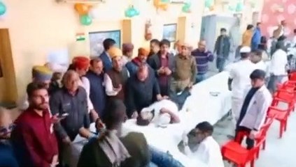 शिविर में 1500 से अधिक यूनिट रक्त संग्रहण